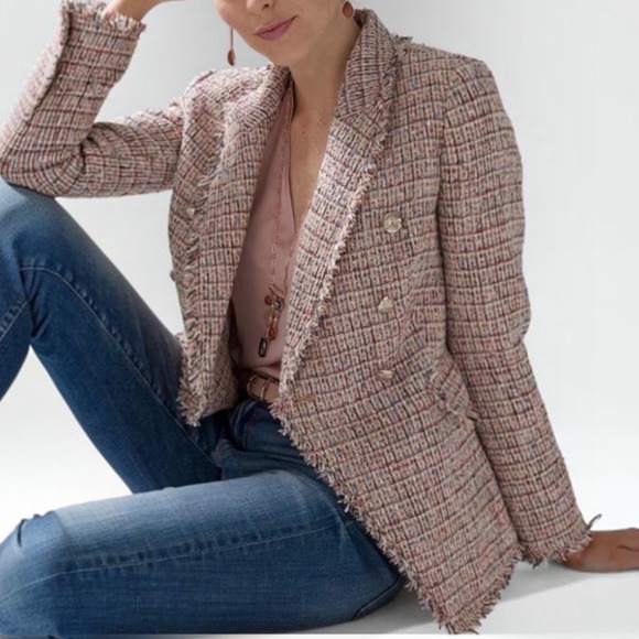 White House Black Market Jackets & Blazers - NWT $225 WHBM Pink Tweed
Studio Blazer size 2